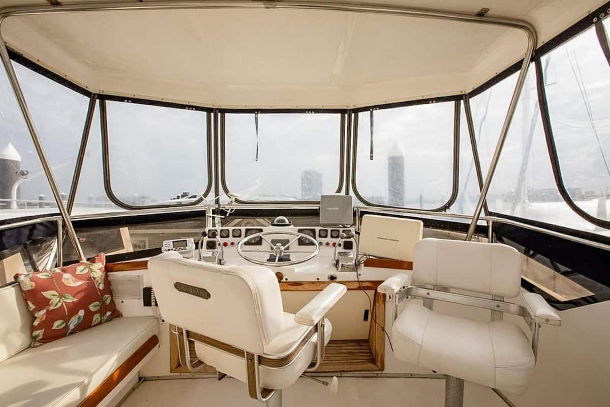 2Br Spacious & Comfy 43' Yacht - Heat & Ac - On The Freedom Trail - Best Nights Sleep 波士顿 外观 照片
